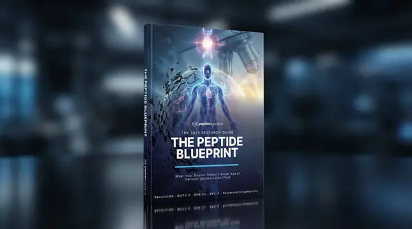 The Peptide Blueprint research guide with scientific citations